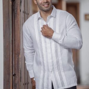 Guayabera 100% Lino Pureza Colombiana