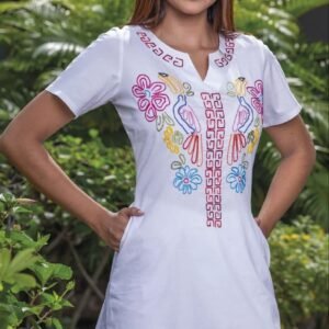 Vestido Blanco Vibracion Natural - Hilos de Fauna - COP16